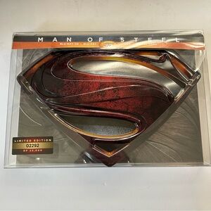 NEW Man of Steel Limited Collectors Edition Blu-ray 3D, Blu-ray, DVD *READ*